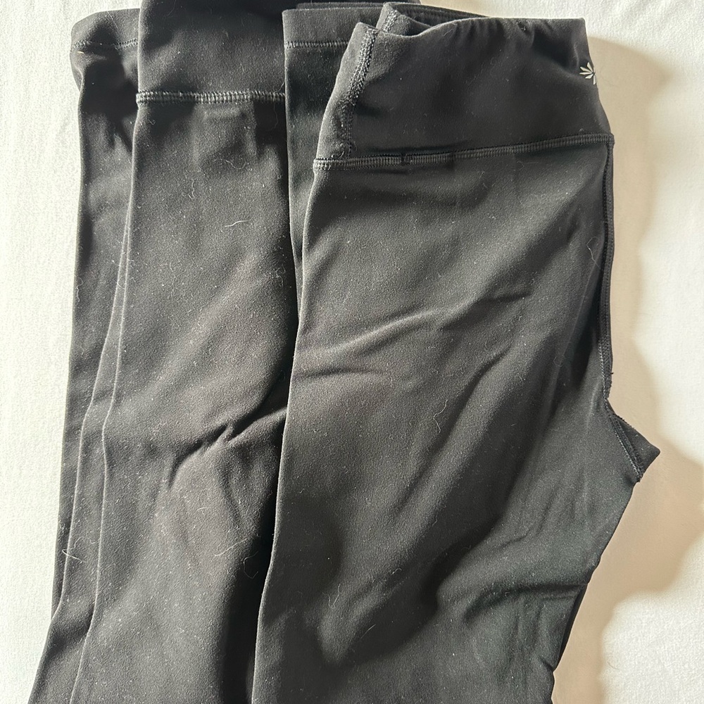 Athleta kids black leggings